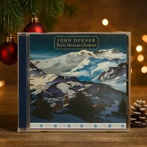 John Denver Rocky Mountain Christmas CD Album Holiday Music